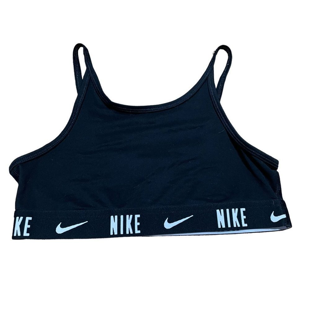 Nike Black High Neck Training Sports Bra